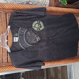 Harley Davidson 2X Slub Tshirt